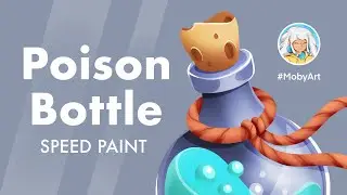 Potion Bottle for Game Design | #MobyArt