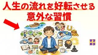 【9割の人が知らない】人生の流れを劇的に好転させる「意外な習慣」｜話したくなる雑学 #雑学 #豆知識 #トリビア