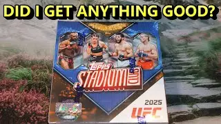 UFC 32 - 2025 Topps Stadium Club UFC Mega Box