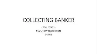 #Collecting Banker#Banking law and practice #