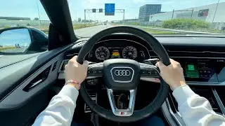 Audi Q8 Sportback: POV Review by Damn Fast | Q8 55 TFSIe (Hybrid)