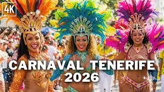 Carnaval Tenerife 2026 🎭 Santa Cruz Queen Gala & Grand Parade