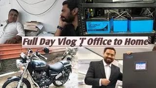 UPS Battery Installation & Maintenance Work | Daily Office Vlog