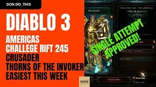AMERICAS CHALLENGE RIFT 245 - CRUSADER - INVOKER - EASIEST THIS WEEK