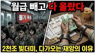 월급 빼고 다 올랐다, 모든 세대가 돈 없는 경기 불황의 시대 이러다 다 죽는다 말 나오는 진짜 이유