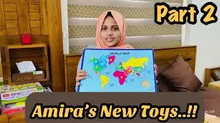 Best Toys For 2-5 Years Old | Amira&rsquo;s Toys Haul Video | Educational Toys | | Flash Cards- PART TWO