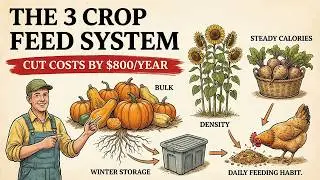 STOP Buying Chicken Feed The 3-Crop System That Saves $800/Year