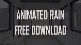 Animated raindrops texture - Free