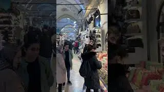 The Grand Bazaar in Istanbul, Turkey is the oldest and largest covered market in the world