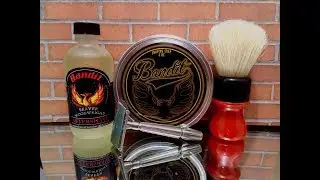 Gem Micromatic Flying Wing, Bandit soap and aftershave