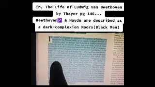 Beethoven dark complexioned Moor Beethoven was Black