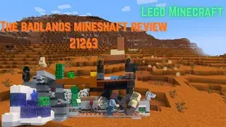 Lego Minecraft: The Badlands Mineshaft Review! | 21263 | 