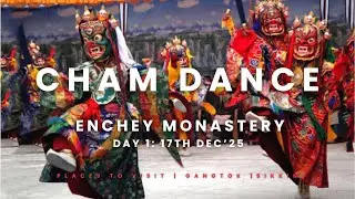 Cham Dance  2025 | Day 1 | Enchey Monastery | Gangtok, Sikkim | Losoong Festival