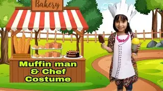 Chef Costume | DIY muffin man costume / Fancy dress costume  #costume #chefcostume