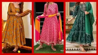 printed cotton frock with pant 2022 |प्रिंटेड फ्रॉक 2022|#frockdesign2022 #summerdress#frockwithpant