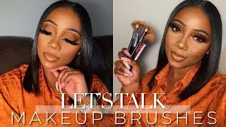 Talk Through: Makeup Brushes I Use + Simple Makeup Look | Tamara Renaye