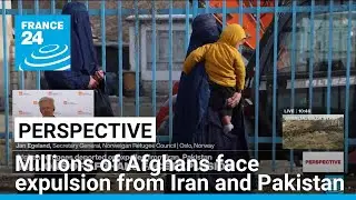 Millions of Afghans face expulsion from Iran and Pakistan 'back to nothing', NGO warns &bull; FRANCE 24