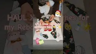 Beb&eacute; Reborn 👶🍼| Nueva ropa de Navidad! 😻🛍🌟