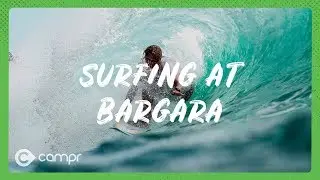 Surfing at Bargara Beach, QLD