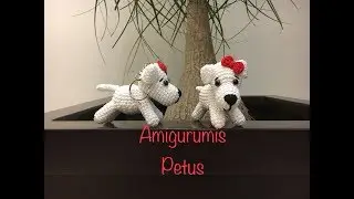 Como tejer cuerpo de la mascota de Muñeca Melany amigurumis Petus 2/2