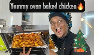 SOME TASTY OVEN BAKED CHICKEN AND POTATOES🔥🥰🥰//LIFE WITH OFFICIALKINUTHIA
