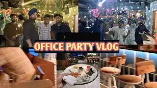 Office Party Vlog | Team Fun, Food & Dance 🎉  #mastimoment #officevlog #mastivlog 