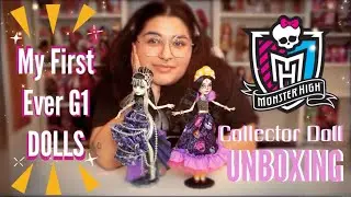 My First G1 Monster High Collector Dolls!!💀🧟‍♀️⚡  UNBOXING