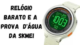 RELÓGIO SKMEI 1841- É 5ATM, TEM CRONÔMETRO, ALARMES E MUITO MAIS. IDEAL PARA TRABALHAR NO DIA A DIA.