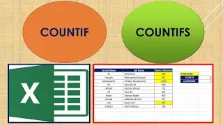 COUNTIF & COUNTIFS Functions in Excel (Tutorial#9)