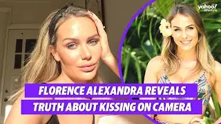 The Bachelor&rsquo;s Florence Alexandra reveals truth about kissing on camera | Yahoo Australia