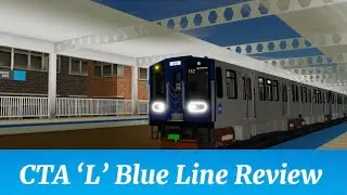 CTA &lsquo;L&rsquo; Blue Line CTA Roblox Review. (Logan Square - UIC)