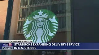 Starbucks rolls out coffee delivery service in select areas