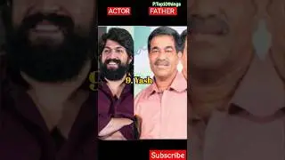 Top 10 South 😎 Indian Actors Real Life Father Son #shorts #south @QADRISTICS