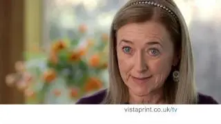 Vistaprint TV Advert 250 BUSINESS CARDS - Susan, Vistaprint customer - Jan 2014