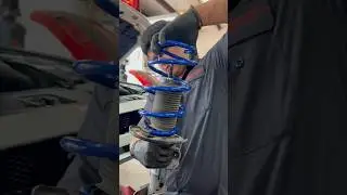 Установка заниженных пружин Mustang GT Steeda 2022 года🤘🏽💯 **AKA CROWD CONTROL** #шорты