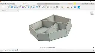 Fusion360 - Shell for begyndere  - Tegn en bakke