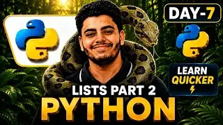 Python List Methods Complete Guide 🔥 | Day 7 Part 2