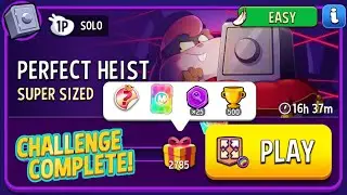 Perfect Heist Super Sized Rainbow Match Masters Solo Challenge Score 2785 10 Moves 