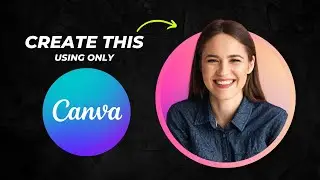 Как создать фотографию профиля в социальных сетях с помощью Canva