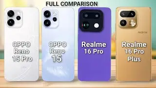 OPPO Reno 15 Pro Vs OPPO Reno 15 Vs Realme 16 Pro Vs Realme 16 Pro+ 5g || Which One is Best❓