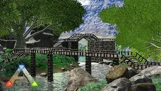 I Made A Bridge & Arch | ARK Ragnarok - Part 22