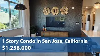 1 Story Condo in San Jose, California | $1,258,000 | 1,313 Sq ft | 2 Beds | 2 Baths