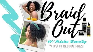 How To: Defined Braid Out on Wet Hair | Miche Beauty