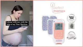 My Fast Labour and Birth With TensCare Perfect Mama+ Maternity TENS for Natural Pain Relief