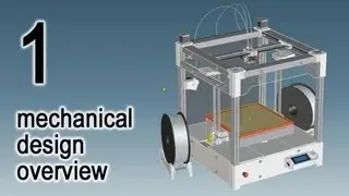 ProtoForge 3D printer - (1) mechanical design over