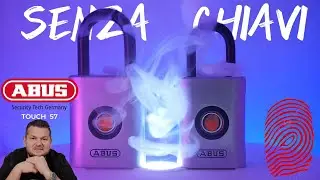 RECENSIONE LUCCHETTO SMART ABUS TOUCH AD IMPRONTE DIGITALI