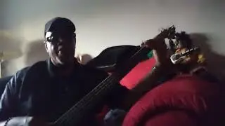 The Maceman and the Infinious funk Mob Powow Bass rehearsal pt 12