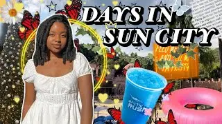 Life Diaries❁☞ sun city vlog❁❀ come on this trip with me!! |arcade, lazy river, food & more!!