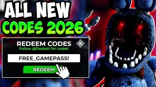 ALL WORKING ANIMATRONIC NIGHTS CODES ROBLOX - All New Animatronic Nights Codes 2026!