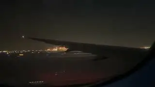 Air Canada Flight from Toronto to Frankfurt Takeoff